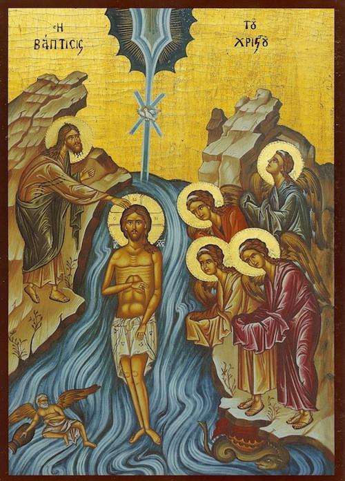 Icon of the Baptism of the Lord