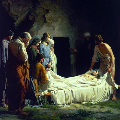 The Entombment of Christ - Carl Bloch