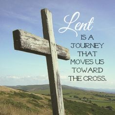 Lent is a journey