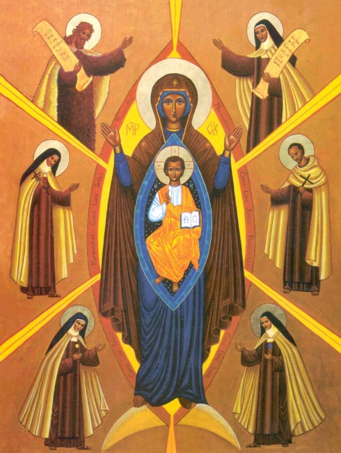 Icon of Carmelite Saints