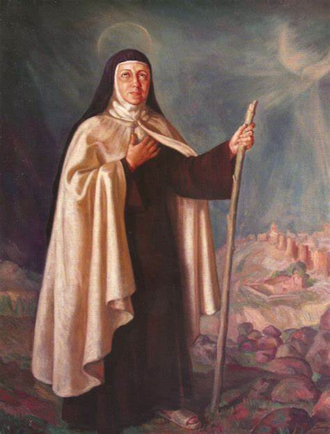 St Teresa of Jesus, Mother Foundress of the Discalced Carmelites