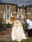 Adoration of the Blessed Sacrament during Benediction after Corpus Christi procession