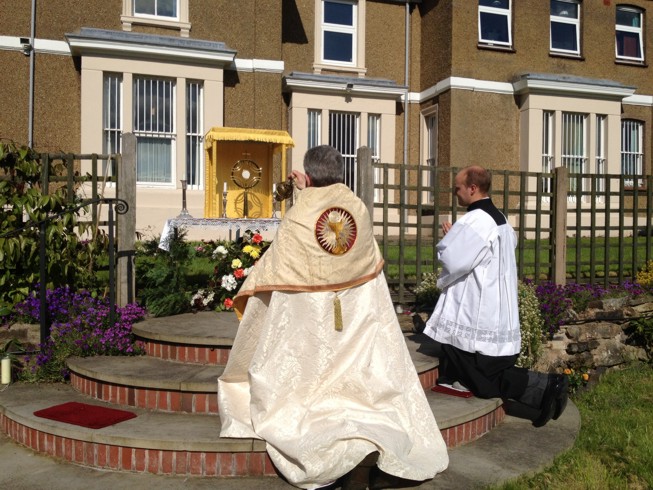 Incensing of the Blessed Sacrament