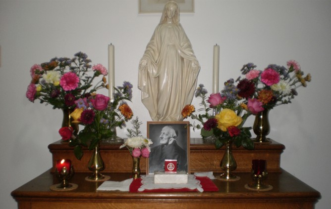 Shrine in our ante-choir