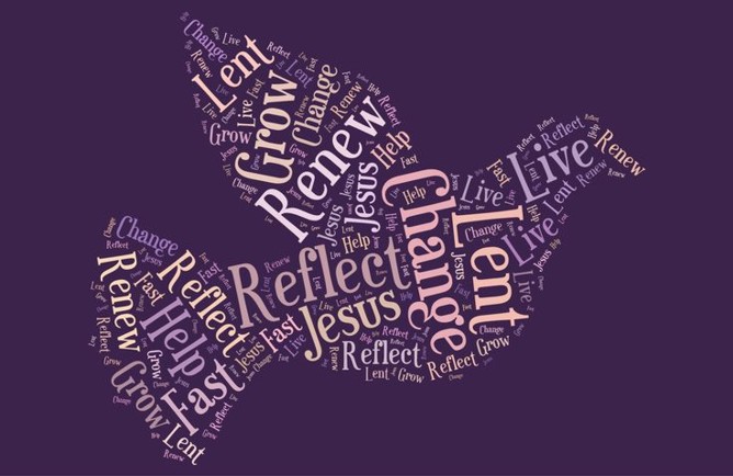 Word Image of Lent