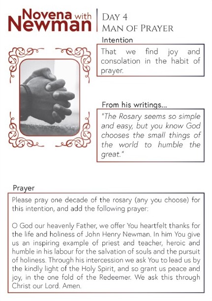 Newman Novena Day 4