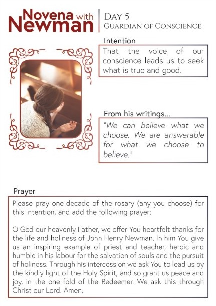 Newman Novena Day 5