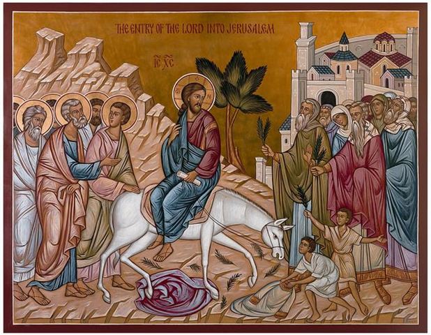 The Entry of the Lord into Jerusalem on Palm Sunday